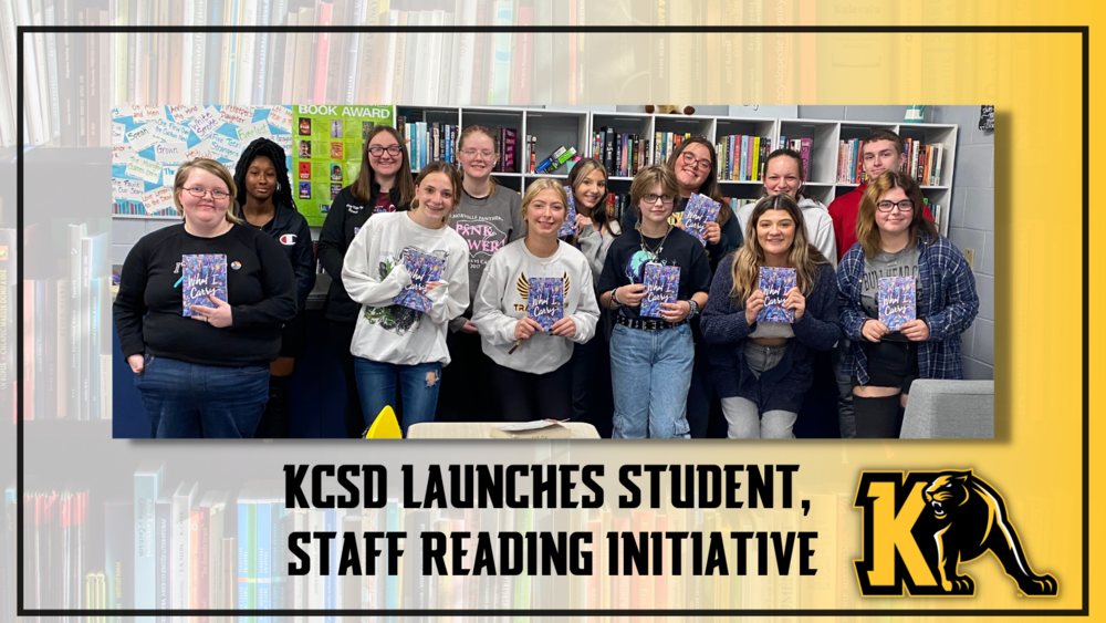 KCSD Launches Student, Staff Reading Initiative